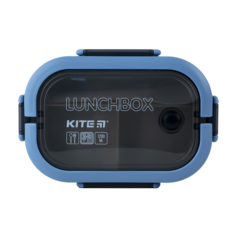 Kite Lunchbox K23-184-1 – open view with cutlery
