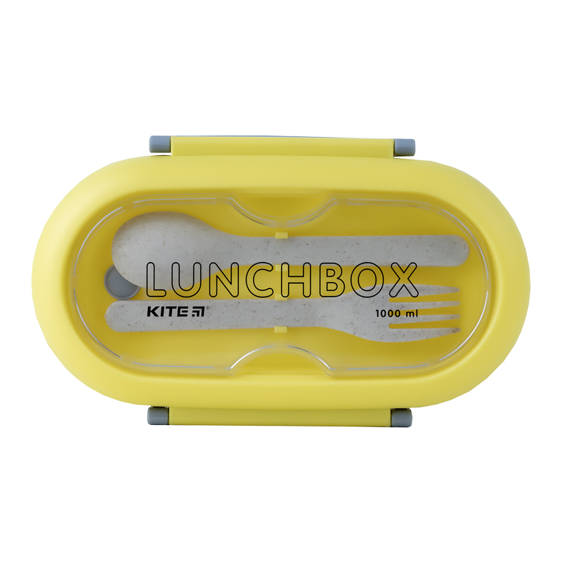 Kite K23-185-1 Lunchbox open with cutlery