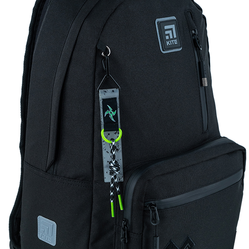 Kite K24-3002-3 Keychain hanging on backpack