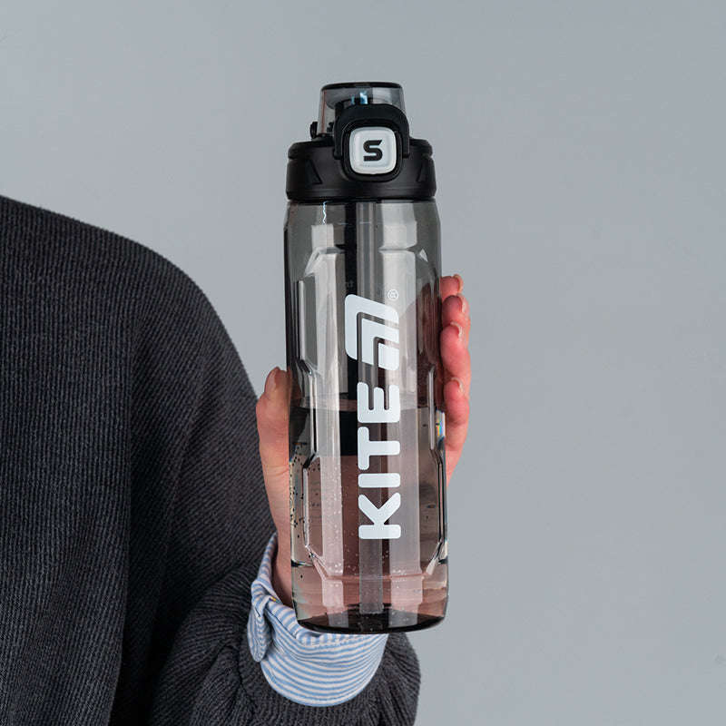 Kite K25-1211-1 Black Water Bottle Front View