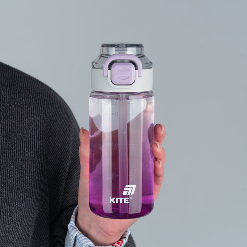 Kite K25-1212-3 Purple Water Bottle Front View