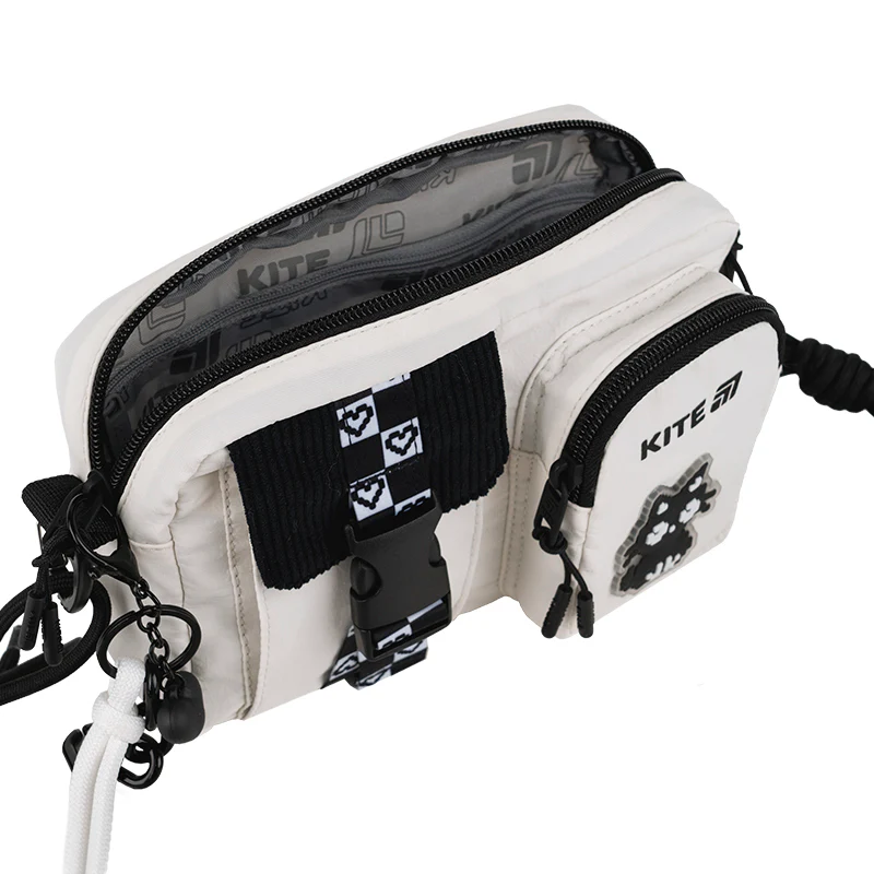 Kite K25-2522-1 beige crossbody bag side view