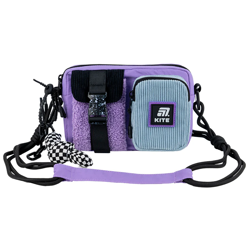 Kite K25-2522-2 violet crossbody bag front view