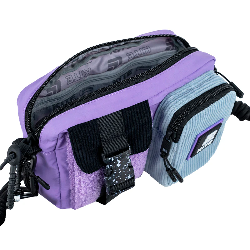 Kite K25-2522-2 violet crossbody bag side view
