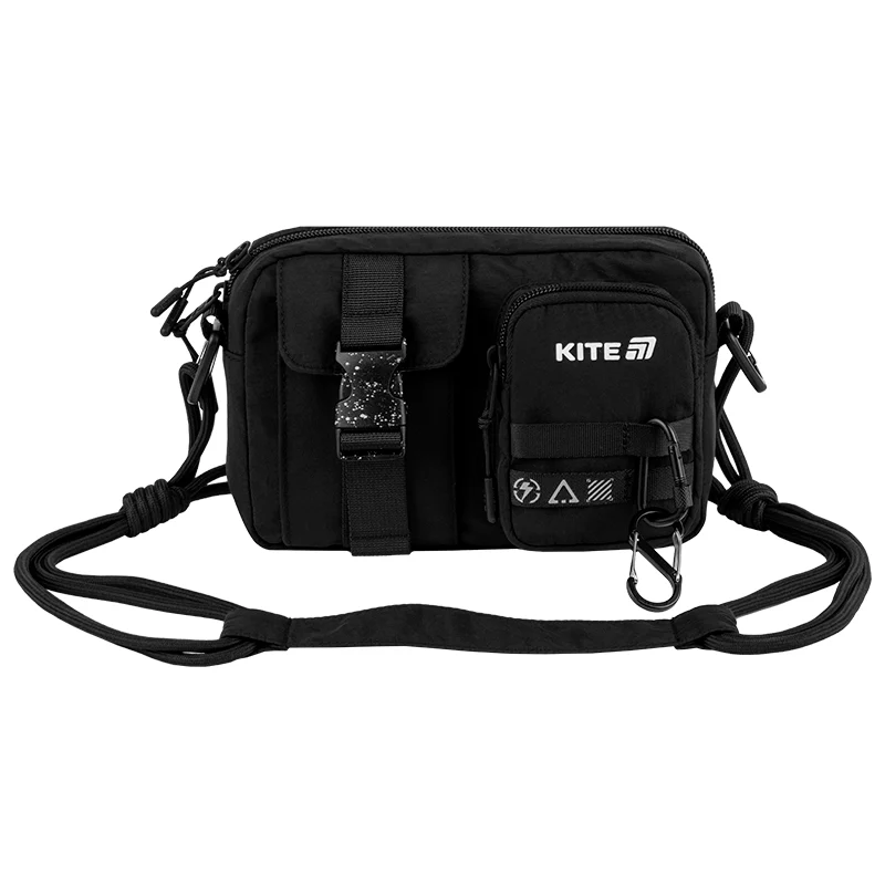 Kite K25-2522-4 black crossbody bag front view