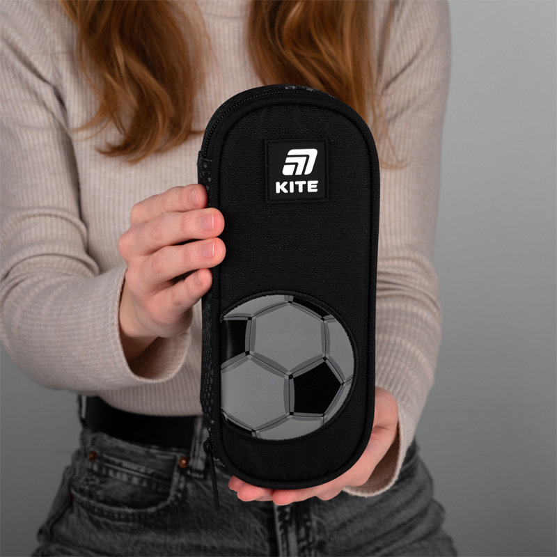 Kite Football Pencil Case K25-599-4 open view