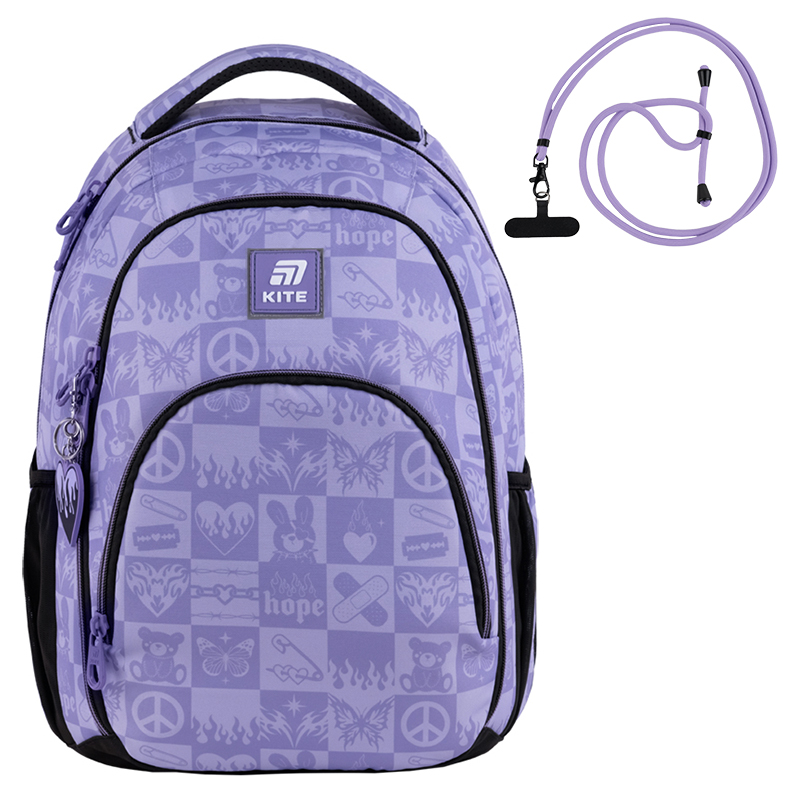 Kite Teens Orthopedic Backpack Violet