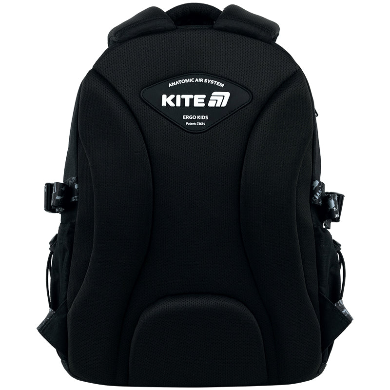 Kite Skater School Backpack worn and fitted view