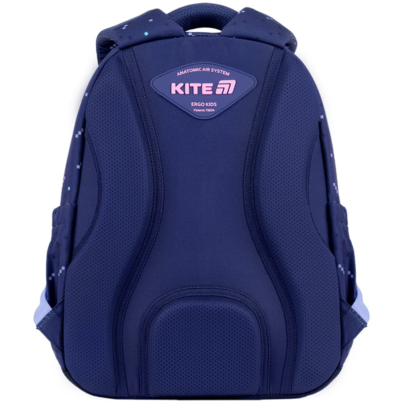 Kite Type Love School Backpack worn and fitted view